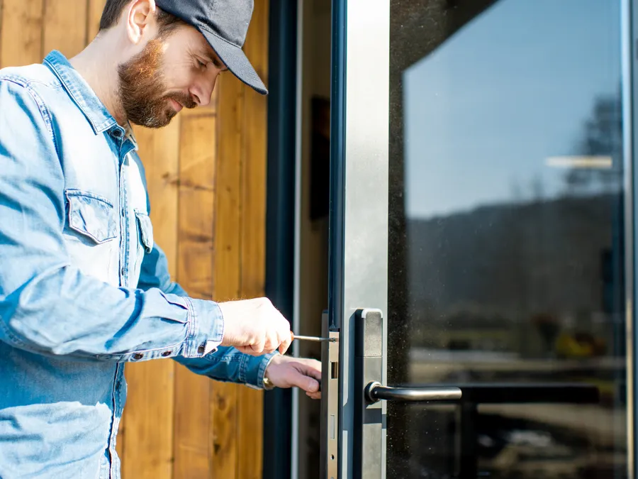 Locksmiths at work in Cornwall
